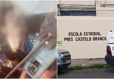 Homem morre eletrocutado ao tentar furtar fiação de escola em Manaus