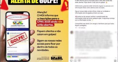 Golpe: MGI alerta que página do Concurso Unificado 2025 é falsa