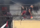 Incêndio em casa no bairro Coroado mobiliza moradores e bombeiros