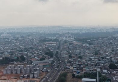 Fumaça encobre Manaus e qualidade do ar chega a nível ‘péssimo’ nesta quarta